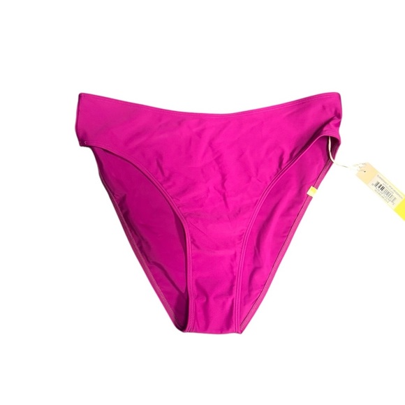 Summersalt High Leg Mid Rise Bikini Bottom Fuchsia - Picture 1 of 4